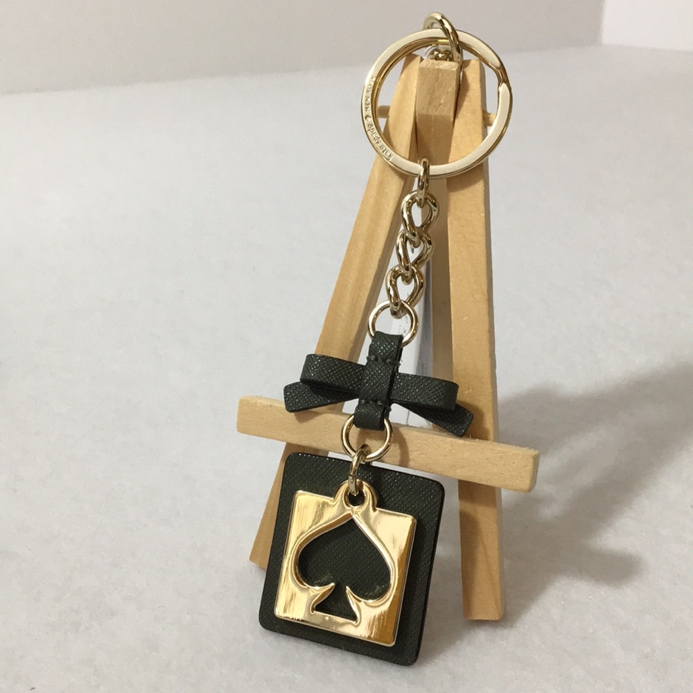 KATE SPADE LEATHER KEYRING BAG ACCESSORY 2018 NWT - Picture 7 of 8